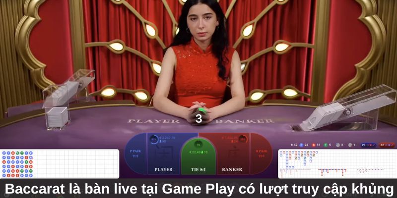 Game Play Cá Cược - Sảnh Giải Trí Hấp Dẫn Nhất Jun88 2 Trang Chủ Jun88.com #1 Việt Nam Baccarat - bàn live tại Game Play có lượt truy cập khủng